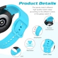 thumbnail image 4 of Correa de reloj HSWAI compatible con Samsung Galaxy Watch 7, 6, 5, 4, 4 of 6