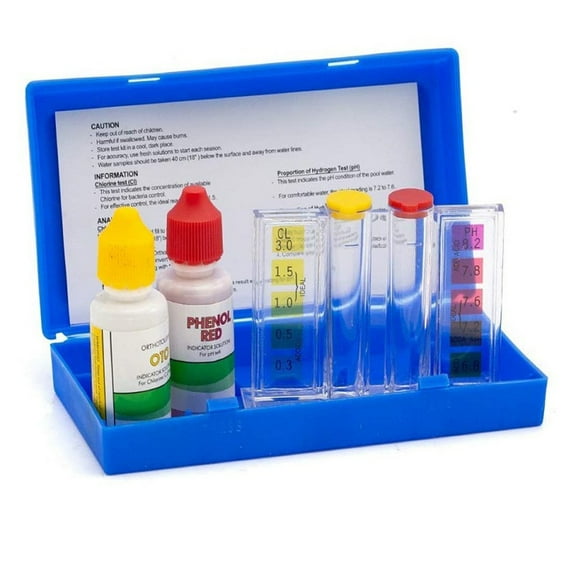 Fule PH Water Quality OTO Test kit Swimming Pool Tester Aquarium Accessories