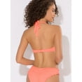thumbnail image 4 of Women's Smart and Sexy SA1005 Swim Secret The Hottie Halter Bikini Swim Top (Peach Luster 36B), 4 of 5