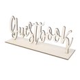 thumbnail image 3 of Cute Wooden Guestbook Sign Wedding Decor Freestanding Sign Decoration Diy Gift, 3 of 5