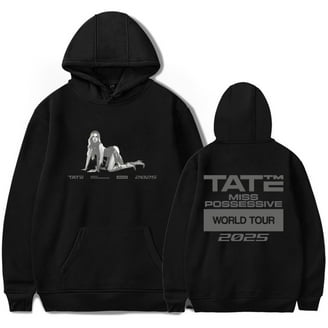 テイトマクレー TATE McRAE T8 ワールドツアー 2024 スウェット Tate McRae Merch Think later World Tour 2024 Hoodies Popular