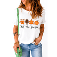 thumbnail image 4 of Women Tis the Season Graphic Football T Shirt, Football Shirt for Women, Game Day Shirt, Football Season Tee, Football Fan Gift, 4 of 6