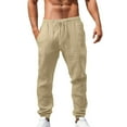thumbnail image 1 of Afdoent Men's Pants Male Spring Summer Hop Breathable Loose Casual Sports Pants Comfortable, 1 of 6