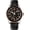 Black strap gold case, variant on Men Watches Black Leather Band Large Big Luxury Luminous Fashion Dress Casual Analog Quartz Chronograph Father Gifts Wrist Watch