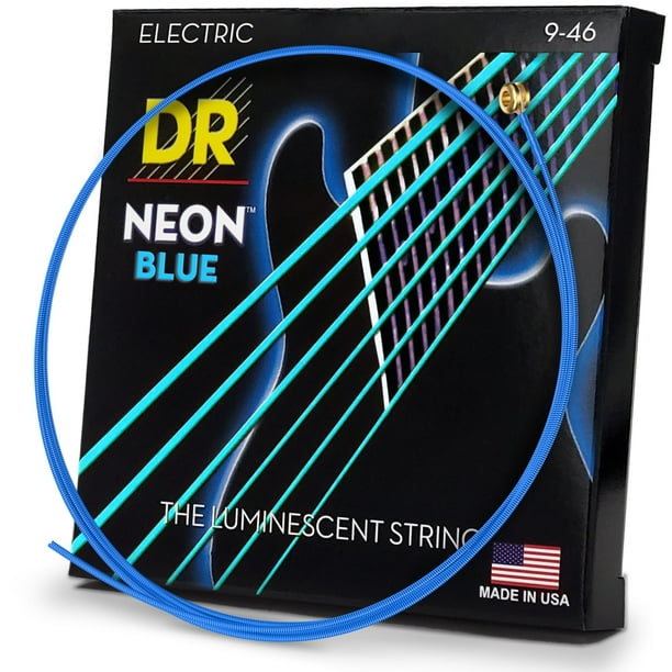Cuerdas para guitarra eléctrica DR NEON NBE946 9-46 Lite & Heavy