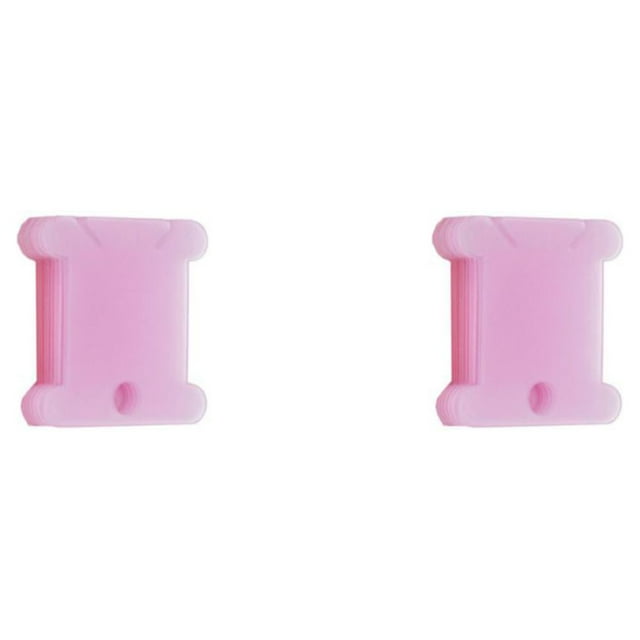 Injueey Tablero de bobinado, bobinas de hilo , carrete de cable, conveniencia multiusos, simplemente usado, accesorios de tejer, Rosa 10 piezas 2Conjunto