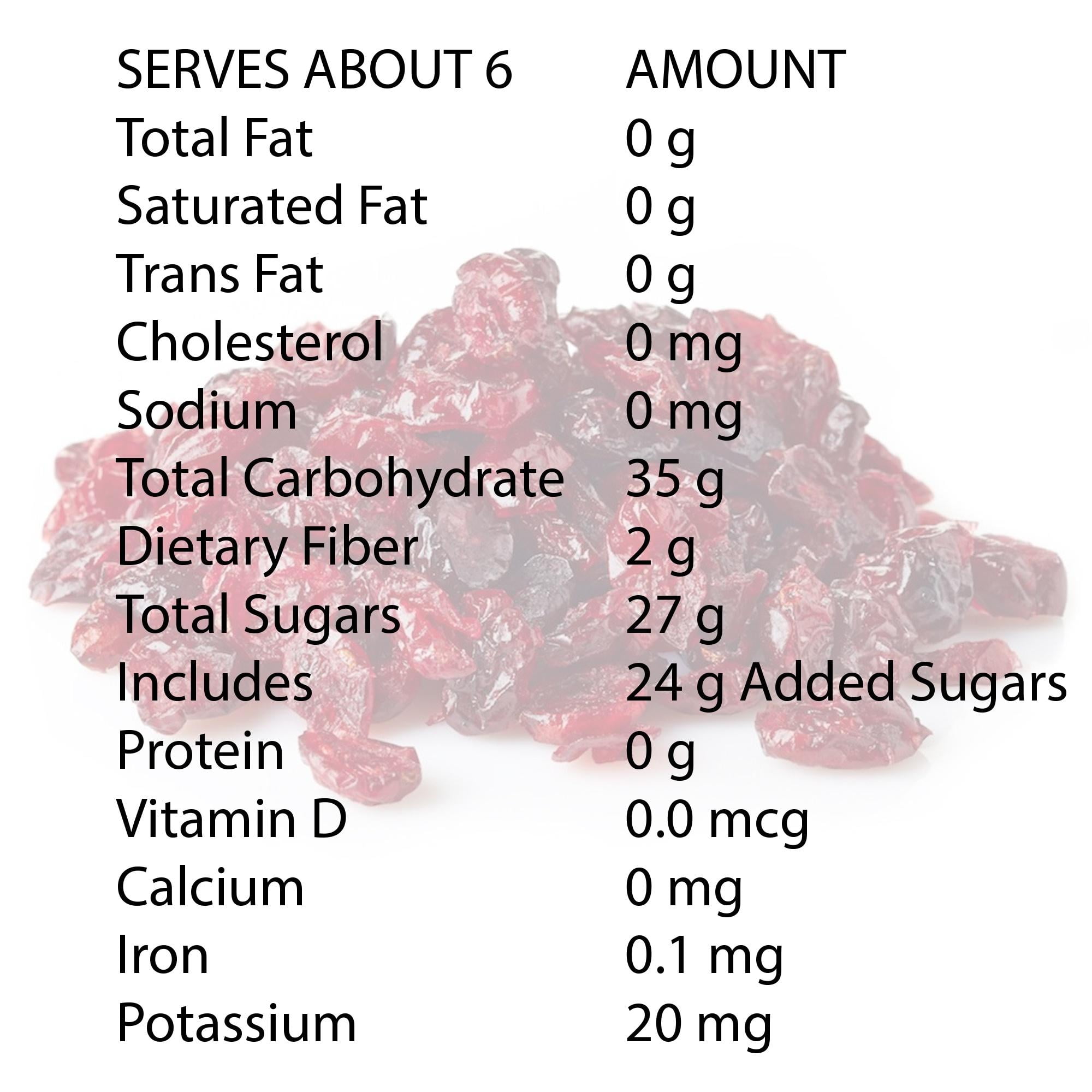 4-Pack of TRADER JOE'S - Sweetened Dried Cranberries | 8 Oz Per Pack | Buy From CROWN CRAZE