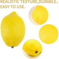 thumbnail image 3 of 20 PCS Artificial Lemons and Limes Fake Fruit Lemons for Home House Kitchen Party Decoration, 3' X 2'yellow, 3 of 4