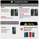 thumbnail image 2 of Funda de piel auténtica ykooe para iPhone 16 Pro Max, 2 of 7