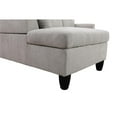thumbnail image 5 of Star Home Living 3PC Left-Facing Sectional Sofa with Ottoman, 5 of 5