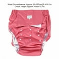 thumbnail image 2 of HLONK Breathable Nappy Pants  Soft Comfortable   Adult Adjustable Washable Reusable Nappy Pants For The Elderly Incontinence Care Protective Underwear, 2 of 8