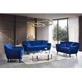 thumbnail image 4 of Topline Home Furnishings Chair, Charcoal Velvet, 4 of 6