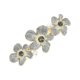 thumbnail image 1 of Ofertas Únicas 1 Pc Pinzas para el Cabello con Flores Pintadas Barrette Francesa para el Hogar Gris, 1 of 1