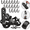 Black, variant on 20Pcs Creative Single Wall Mounted Hook, Decorative Coat & Hat Rack Hanger for Entryway Kitchen Bathroom Storage Aesthetic Home Improvement White