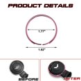 thumbnail image 3 of Xotic Tech Pink Aluminum Alloy Remote Control Key Cover Ring Rim Surrounding Compatible with Mini Cooper JCW R55 R56 R57 R58 R59 R60 R61, 3 of 8