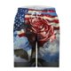 thumbnail image 4 of Pantalones Cortos de Cintura Elástica para Hombre, Día de la Independencia de los Estados Unidos, Pantalones Cortos de Bolsillo para Deportes de Playa, 4 of 5