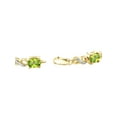 thumbnail image 2 of JewelersClub 6 1/4 Carat T.G.W. Peridot And White Diamond Accent 14k Gold Over Silver Bracelet, 2 of 4