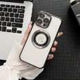 thumbnail image 2 of For Apple iPhone 15 Plating TPU Magsafe Magnetic Clear Shockproof Case Cover, 2 of 2