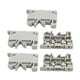 thumbnail image 1 of sourcing map 5pcs ASK1EN Bloque Borne de Terminales Portafusibles de Montaje en Carril DIN 500V 4mm2 Cable Gris Unique Bargains terminales de tornillo, 1 of 3
