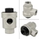 thumbnail image 1 of Válvula De Escape Rápido aleación De Aluminio Conector De Rosca G1/4, 1 of 7