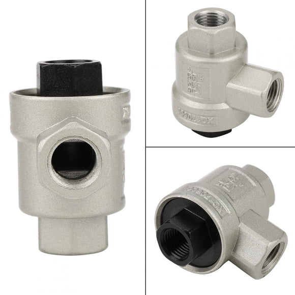 Válvula De Escape Rápido aleación De Aluminio Conector De Rosca G1/4