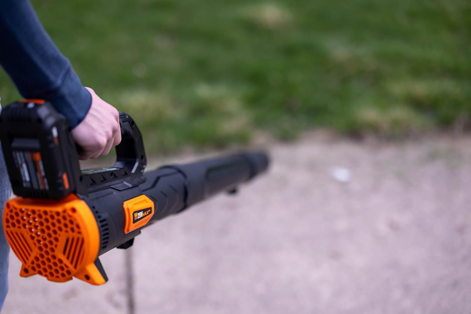 WEN 20V Max Cordless Leaf Blower (Bare Tool Only - Battery and Charger Not Included)