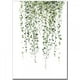 thumbnail image 4 of Wekity Póster impreso en lienzo con hojas verdes, diseño de acuarela, vitalidad simple, decoración de dibujo para el hogar, sala de estar, dormitorio, oficina (juego de 4 sin marco,, 4 of 4