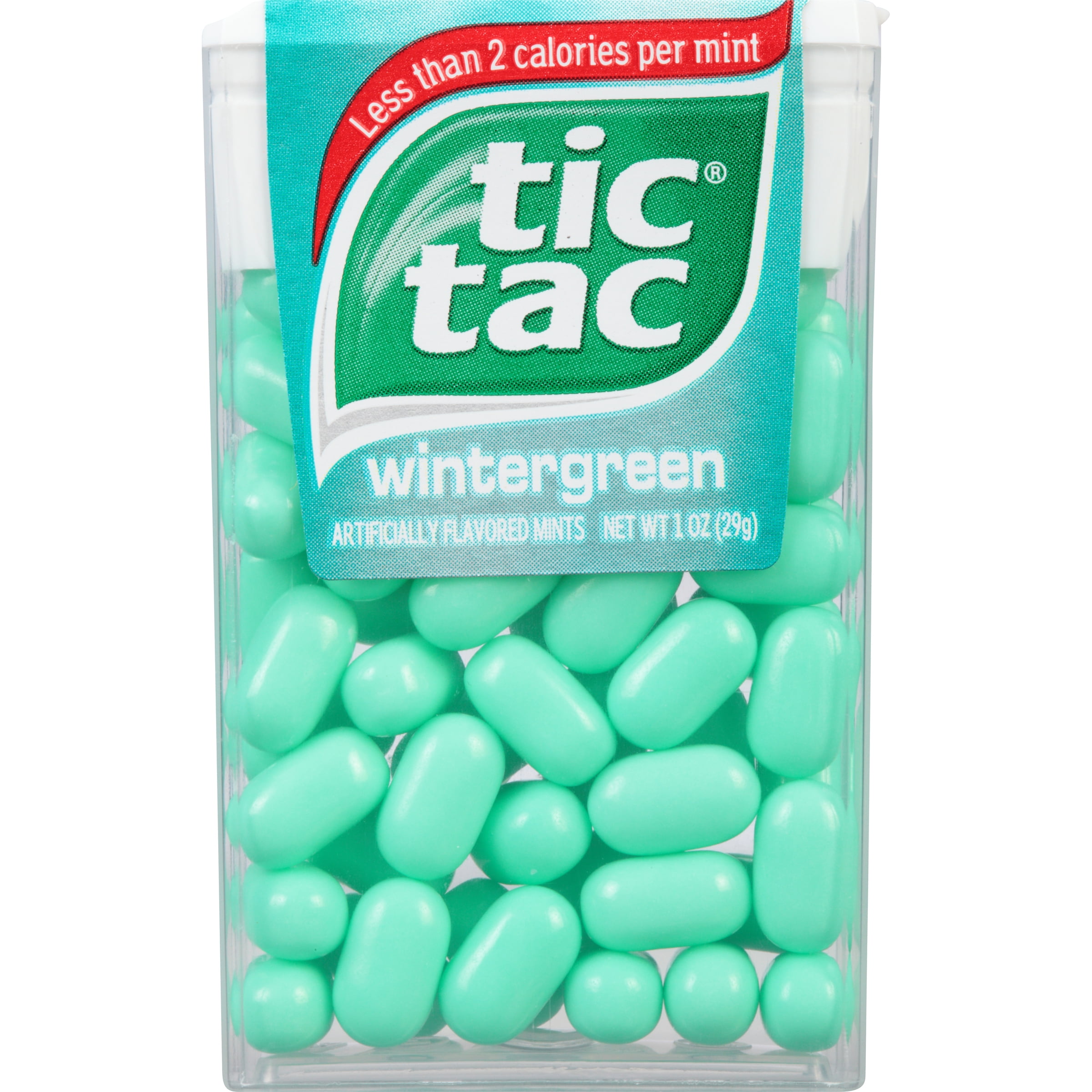 Tic Tac Mints, Wintergreen Singles, 1 oz (Pack of 6)