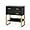 Black, variant on Salon Stations for Hair Stylist, Wall Mount Barber Station, Salon Storage Cabinet with Drawers & Hair Dryer Holders, Styling Salon Equipment for Beauty Spa Dresser, White