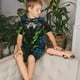 thumbnail image 4 of Balery Realistic Style Wolf Warrior Conjunto de Pijama Infantil de Manga Corta con Estampado – Ropa de Dormir de Algodón Suave-Medium, 4 of 6