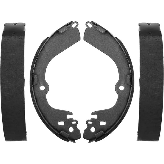 Detroit Axle - Rear Brake Shoes for 2013-2021 Nissan NV200 Chevrolet City Express, 2014 2015 2016 2017 2018 2019 2020 Premium Brake Shoes Replacement