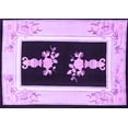 thumbnail image 1 of Ahgly Company Indoor Rectangle Oriental Purple Asian Inspired Area Rugs, 2' x 5', 1 of 4