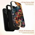 thumbnail image 5 of Elegant Oriental Floral Tapestry Phone Case, Vintage Boho Aesthetic Protective Cover for iPhone 16 15 14 13 12 11 Pro Max Plus Mini, 5 of 6