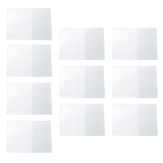20pcs Passport Organizer Portable Passport Holder Sand-Clear Fleenleed Passport Holder