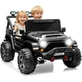 thumbnail image 1 of EastVita 24V 2 Seater Ride on Car, Electric Ride on Toys Remote Control, Black, 1 of 8