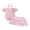 Pink 2, variant on Cenuakty Baby6M 12M 18M Girl 1st Birthday Outfit Cute Short Sleeve Letters Embroidery Romper with Plaid Skirt, Headband 3Pcs Set
