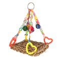 thumbnail image 1 of Bird Climbing Net, Easy Hanging Birds Hammock Takraw Ball Plastic Durable  For Home, 1 of 8