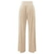 thumbnail image 4 of Pantalones de yoga anchos con bolsillos para mujer - Pantalones palazzo de cintura alta, poliéster/spandex, para todas las ocasiones - Tallas S-XXL, 4 of 5