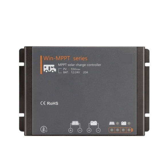 20A MPPT Solar Charge Controller 12V 24V Auto Solar Panel Regulator For Lithium Battery Motor Homes For Compatible
--------
,High Charging Efficiency