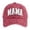 Watermelon Red, variant on Women's Adjustable Funny Mom Baseball Cap for Gifts and Casual Wear, Mini Design for Style, Lightweight for Everyday Use and Special Occasions Black