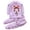 Purple Q, variant on Bovxnpu Outfits Set Long Sleeve Pants Set Cotton Long Sleeve Crew Neck 2 Piece Graphic Outfits (Girl's or Boy's)