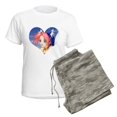 thumbnail image 5 of CafePress - Kitty D Women's Light Pajamas - Women's Short Sleeve Print T-Shirt and Pants Light Cotton Pajama Set, 5 of 7