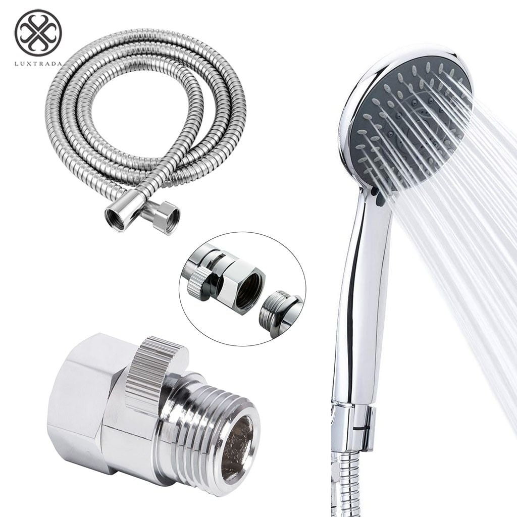 Luxtrada Handheld Shower Head High Pressure 5 Function Massage Spa