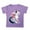 Purple, variant on MANHUJI 5T Summer Clothes For Girls Girls Summer Loose Casual Trendy Cute Cat Printed Short Sleeve T Shirt Top Clothes For Girls Boys Clothes Size 6 Birthday Shirt (Blue,90)
