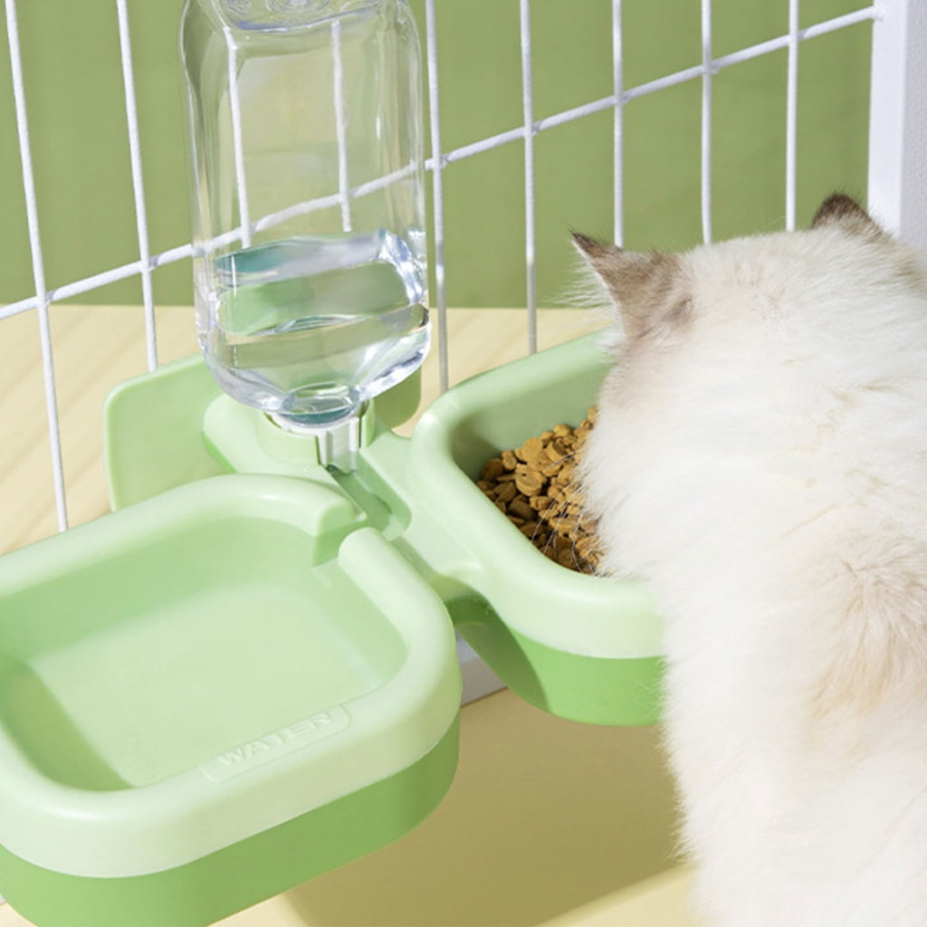 Automatic Water Dispenser Slow Feeding Pet Bowl Non-slip Dogs Food Water Bowls