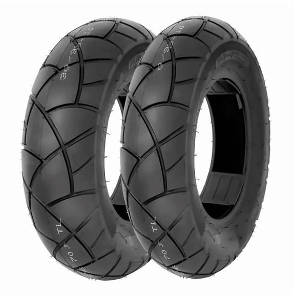 Llantas De Motoneta Timsun 130/90-10 70j + 120/90-10 66j Ts-636 Uso Sin Camara