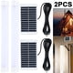 thumbnail image 5 of Linterna Solar LED para Acampar 2 Unidades Con Gancho Equipos Al Aire Libre (B), 5 of 8