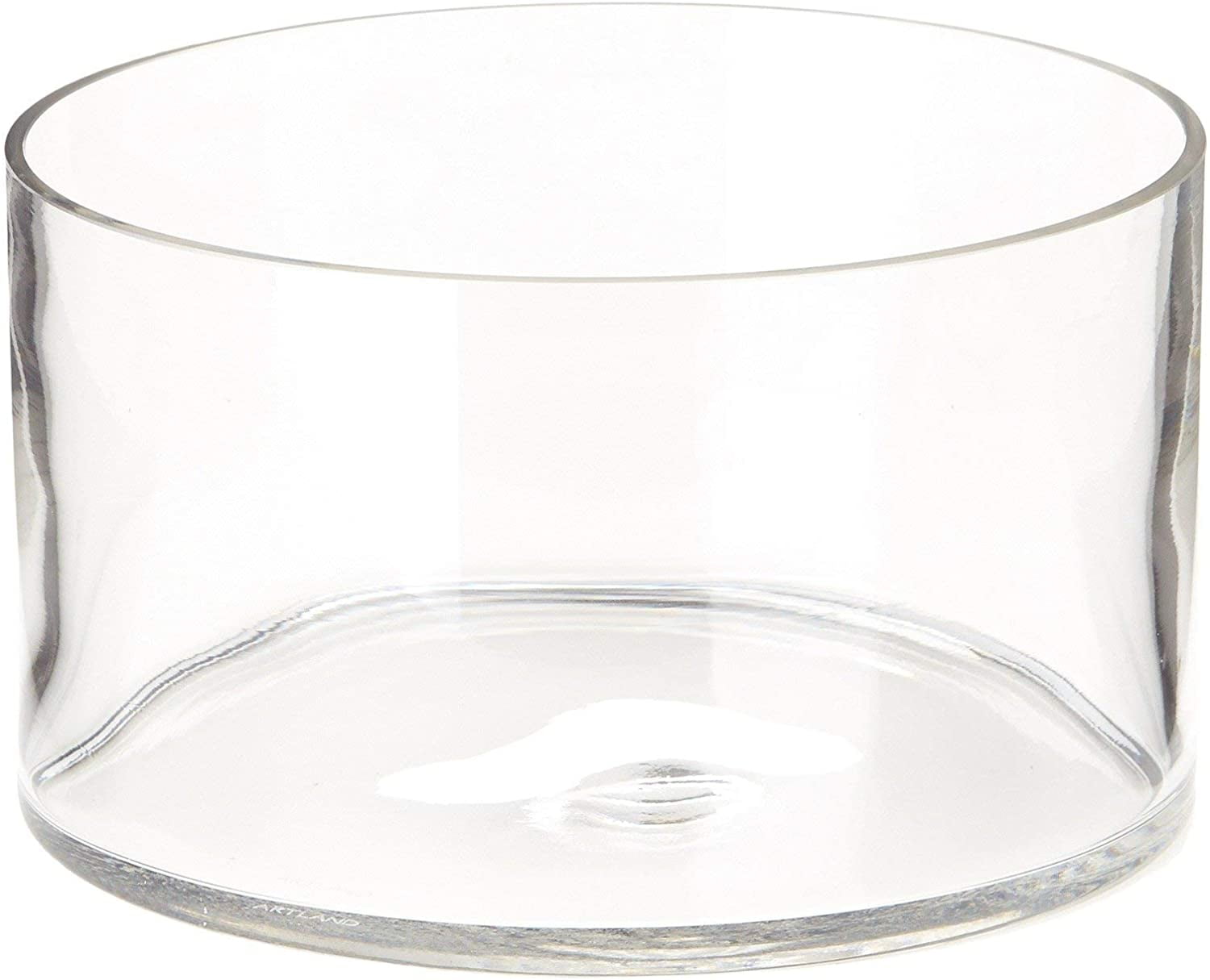 Artland Simplicity Cylinder Salad Bowl, Clear