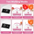 thumbnail image 3 of Electric Balloon Pump, Dual-Nozzle Portable Balloon Pump, Electric Balloon Inflator Pump Kit for Birthday Party Decorations, Weddings, Festivals and Party（Pink）, 3 of 8