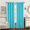 Turquoise, variant on Olivia Gray Gilbert Solid Single Grommet Curtain Panel Pair - 54x84", Taupe